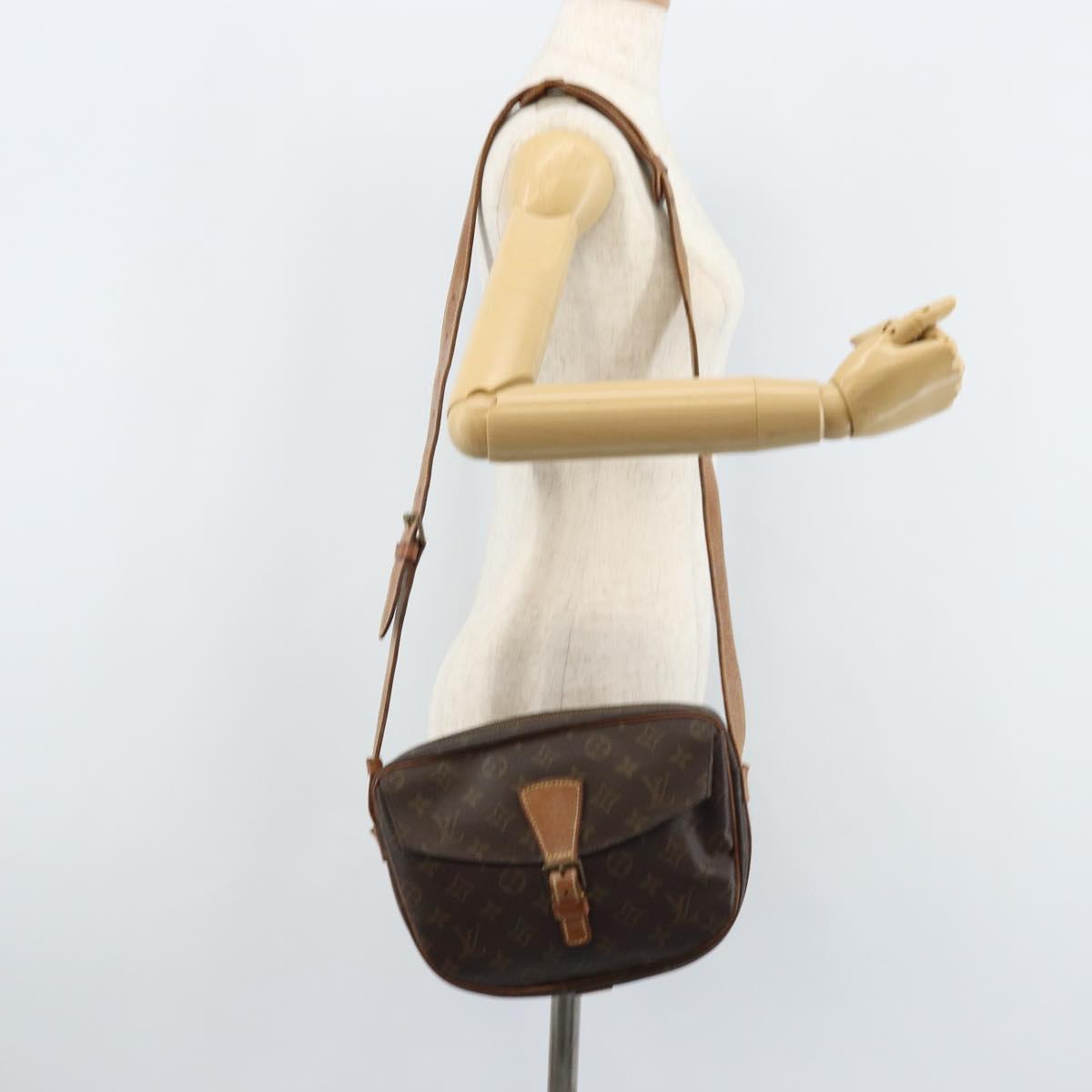 LOUIS VUITTON Monogram Jeune Fille MM Shoulder Bag M51226 LV Auth BSZ471