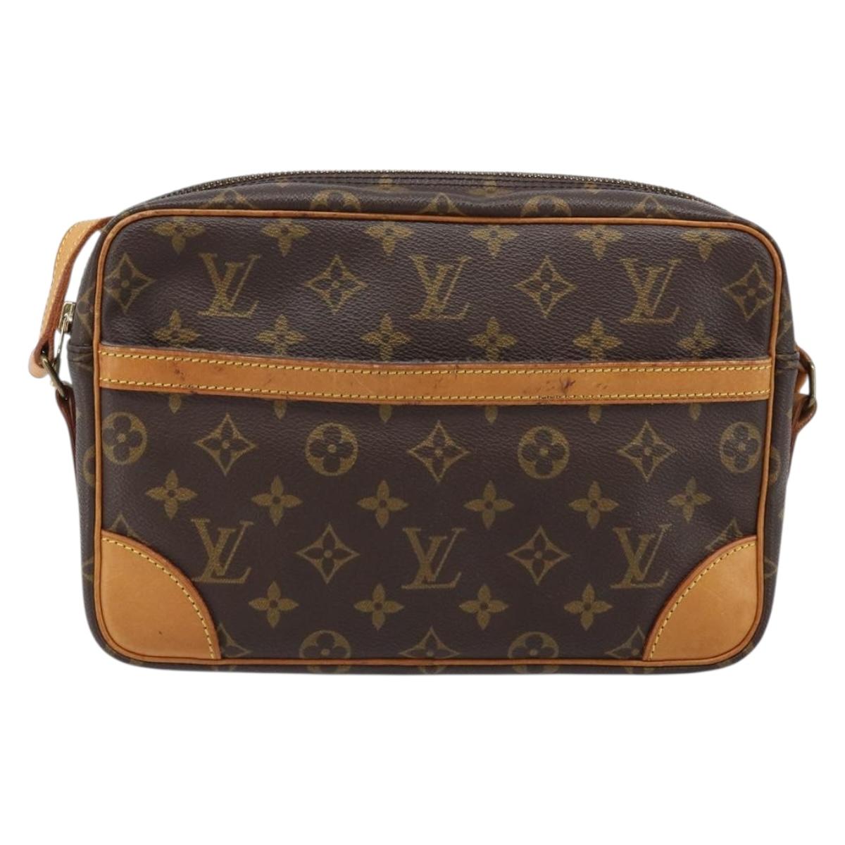 LOUIS VUITTON Monogram Trocadero 27 Shoulder Bag M51274 LV Auth BSZ473
