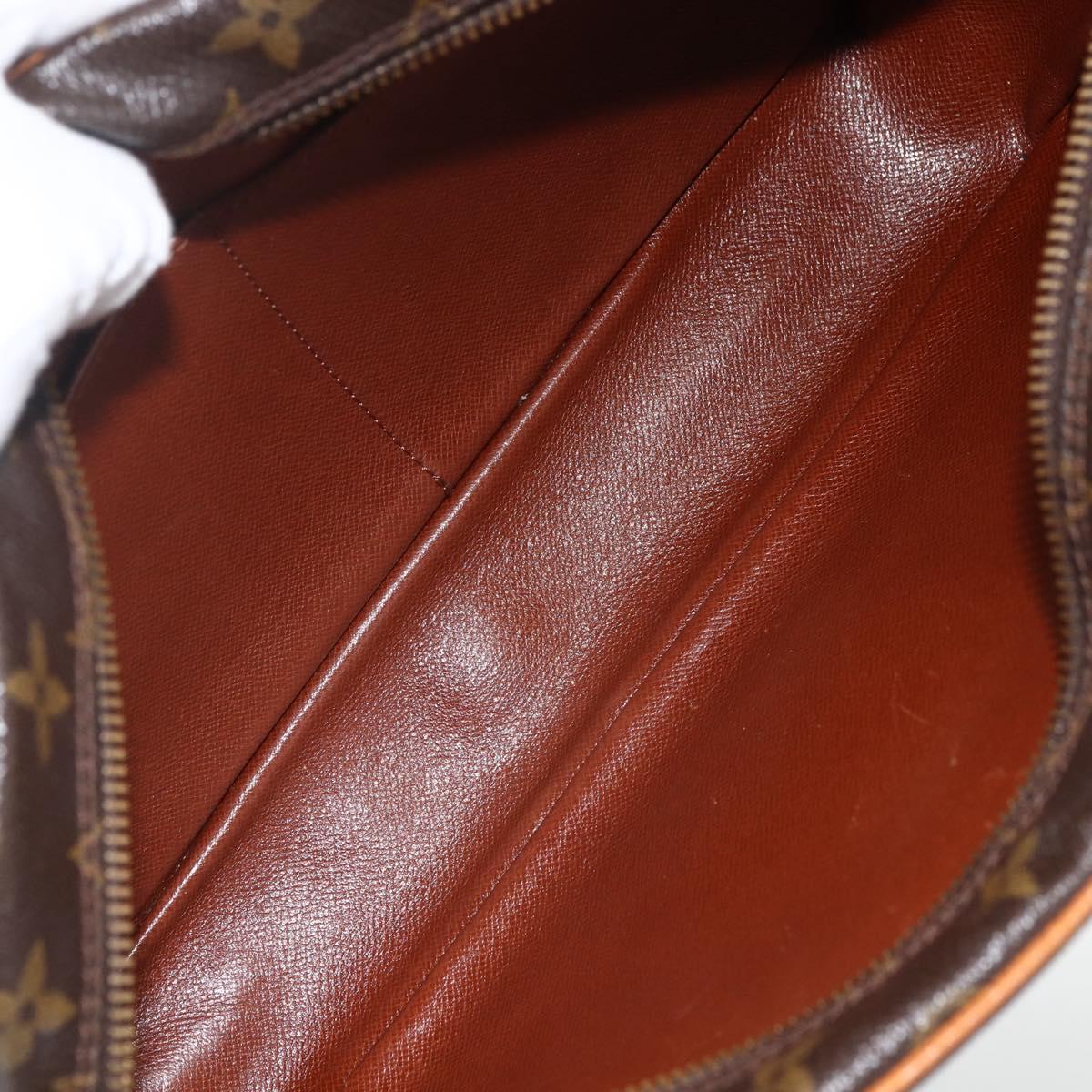 LOUIS VUITTON Monogram Compiegne 28 Clutch Bag M51845 LV Auth BSZ477