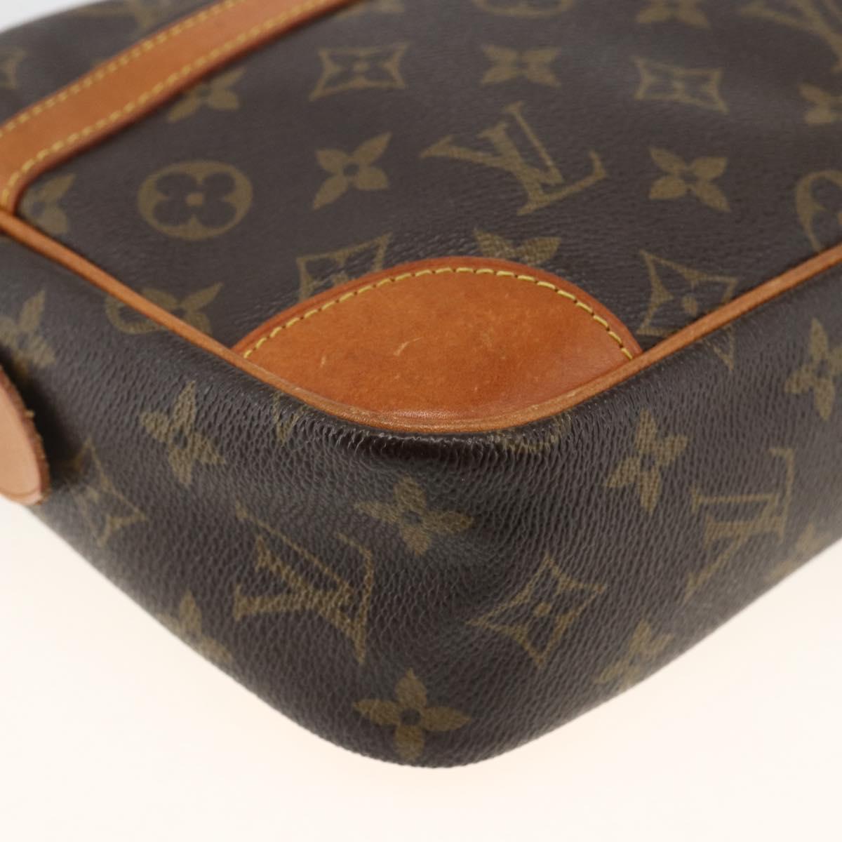 LOUIS VUITTON Monogram Compiegne 28 Clutch Bag M51845 LV Auth BSZ477