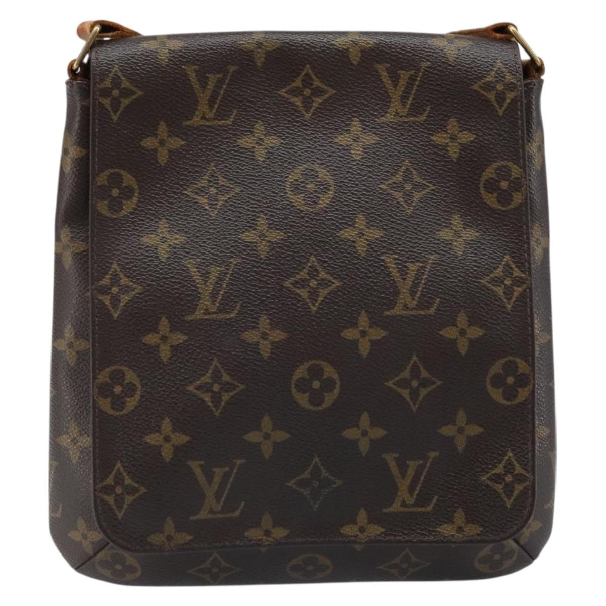 LOUIS VUITTON Monogram Musette Salsa Long Shoulder Bag M51387 LV Auth BSZ478