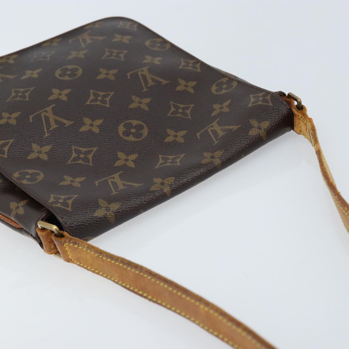 LOUIS VUITTON Monogram Musette Salsa Long Shoulder Bag M51387 LV Auth BSZ478
