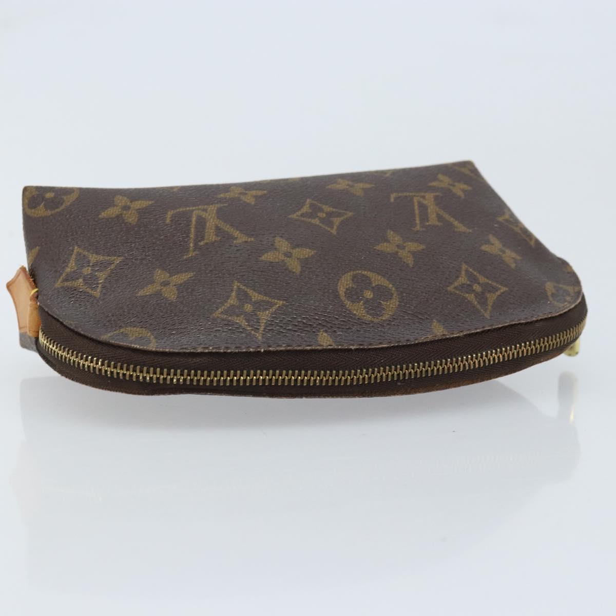 LOUIS VUITTON Monogram Pochette Cosmetic PM Pouch M43998 LV Auth BSZ479
