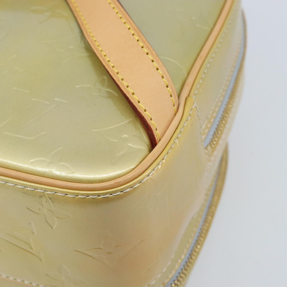 LOUIS VUITTON Monogram Vernis Marley Backpack Gris M91038 LV Auth BSZ489