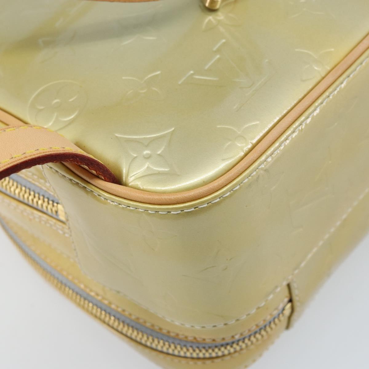 LOUIS VUITTON Monogram Vernis Marley Backpack Gris M91038 LV Auth BSZ489