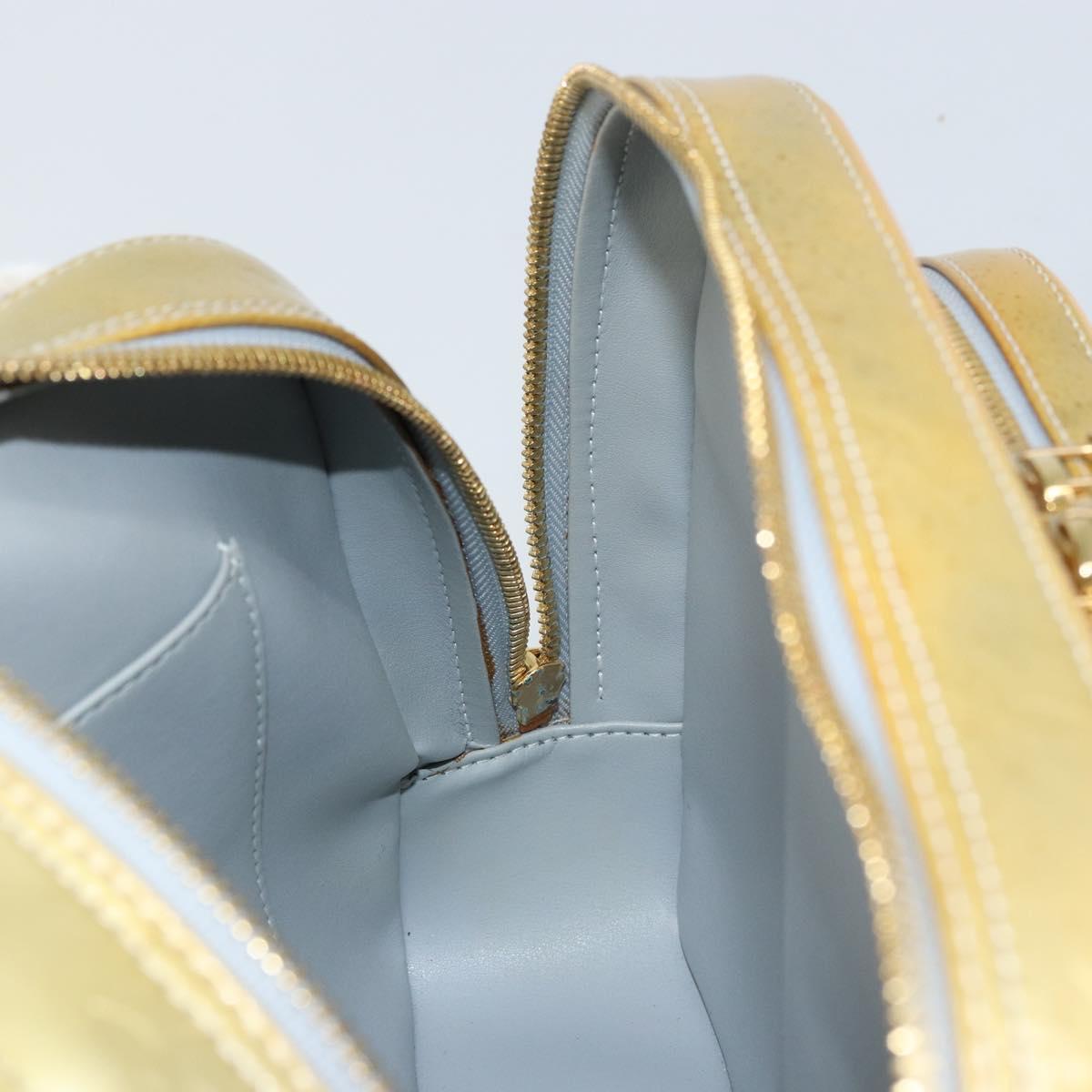 LOUIS VUITTON Monogram Vernis Marley Backpack Gris M91038 LV Auth BSZ489