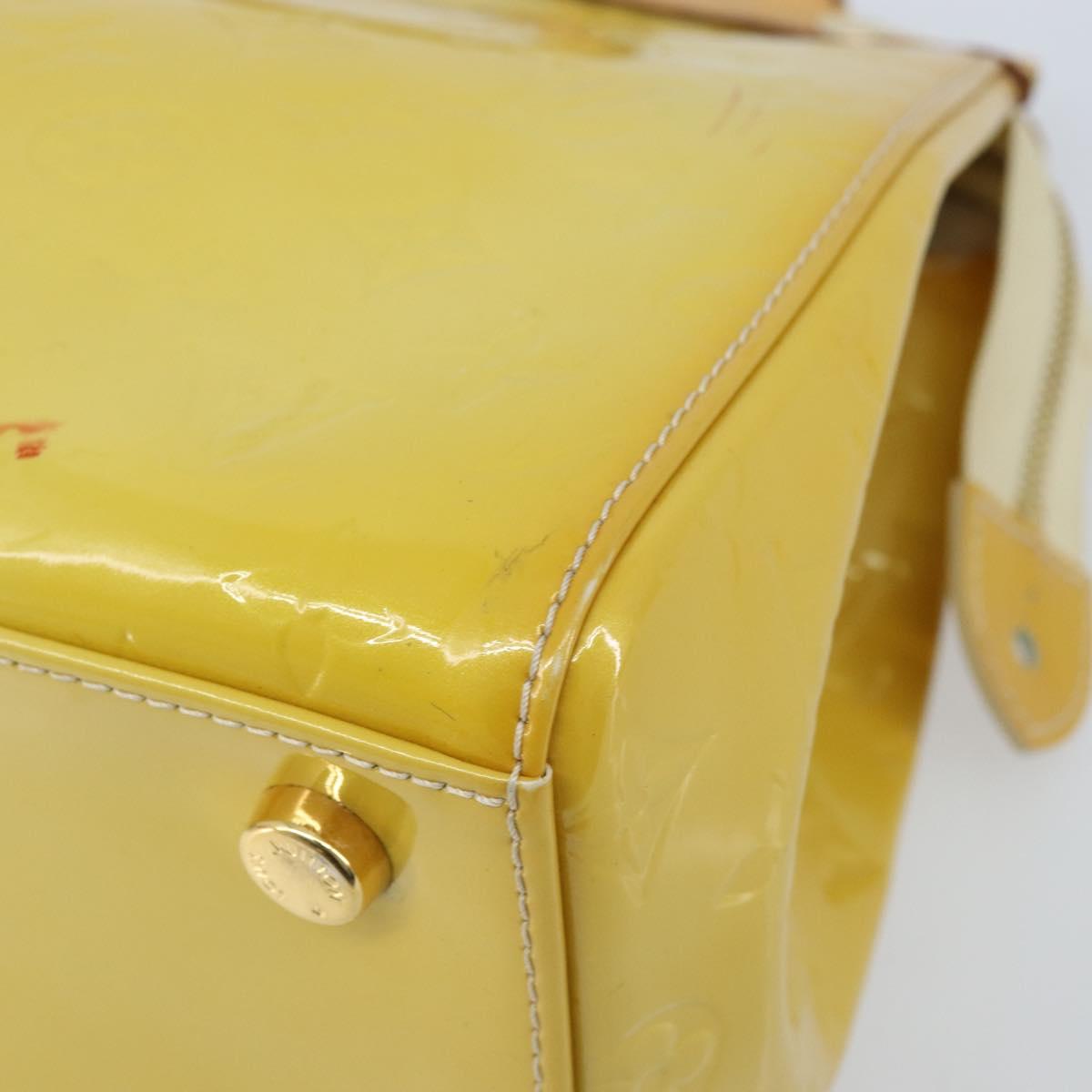 LOUIS VUITTON Monogram Vernis Blair MM Bag 2way Broncorail M91456 LV Auth BSZ521