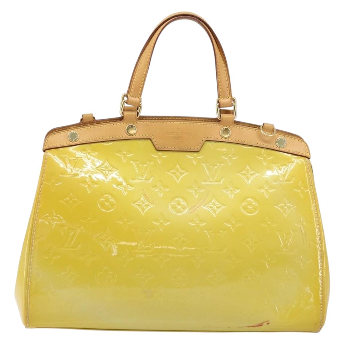 LOUIS VUITTON Monogram Vernis Blair MM Bag 2way Broncorail M91456 LV Auth BSZ521