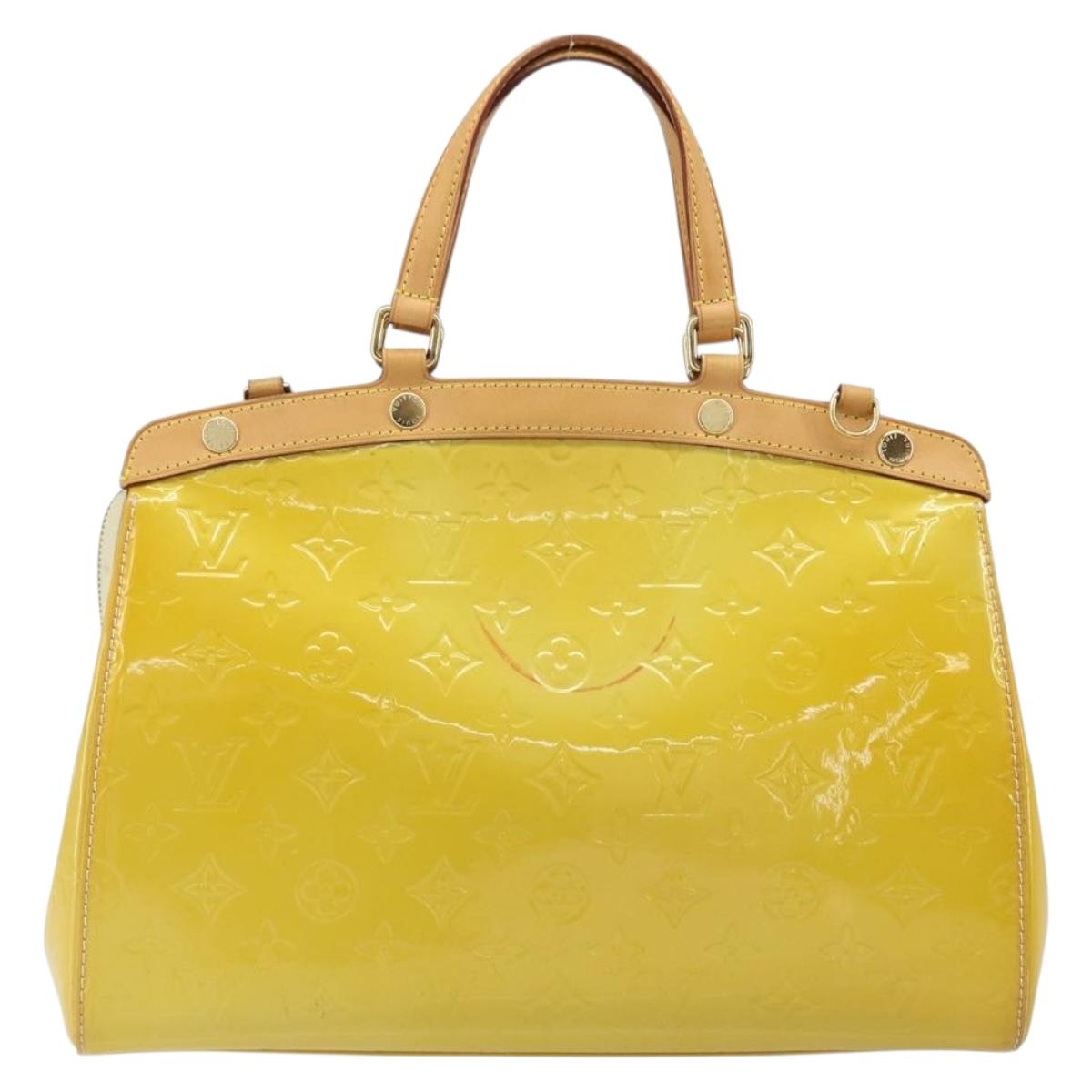 LOUIS VUITTON Monogram Vernis Blair MM Bag 2way Broncorail M91456 LV Auth BSZ521