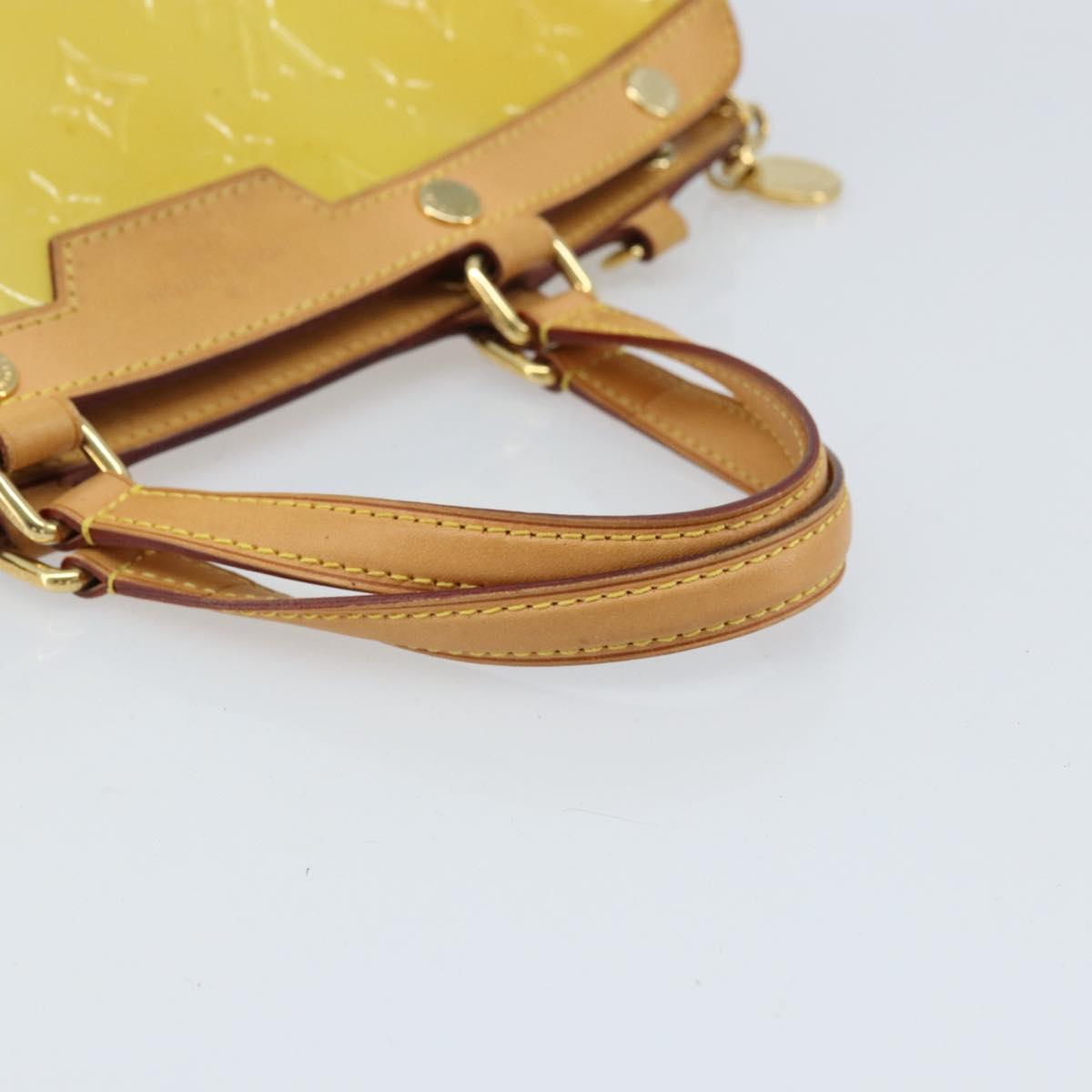LOUIS VUITTON Monogram Vernis Blair MM Bag 2way Broncorail M91456 LV Auth BSZ521