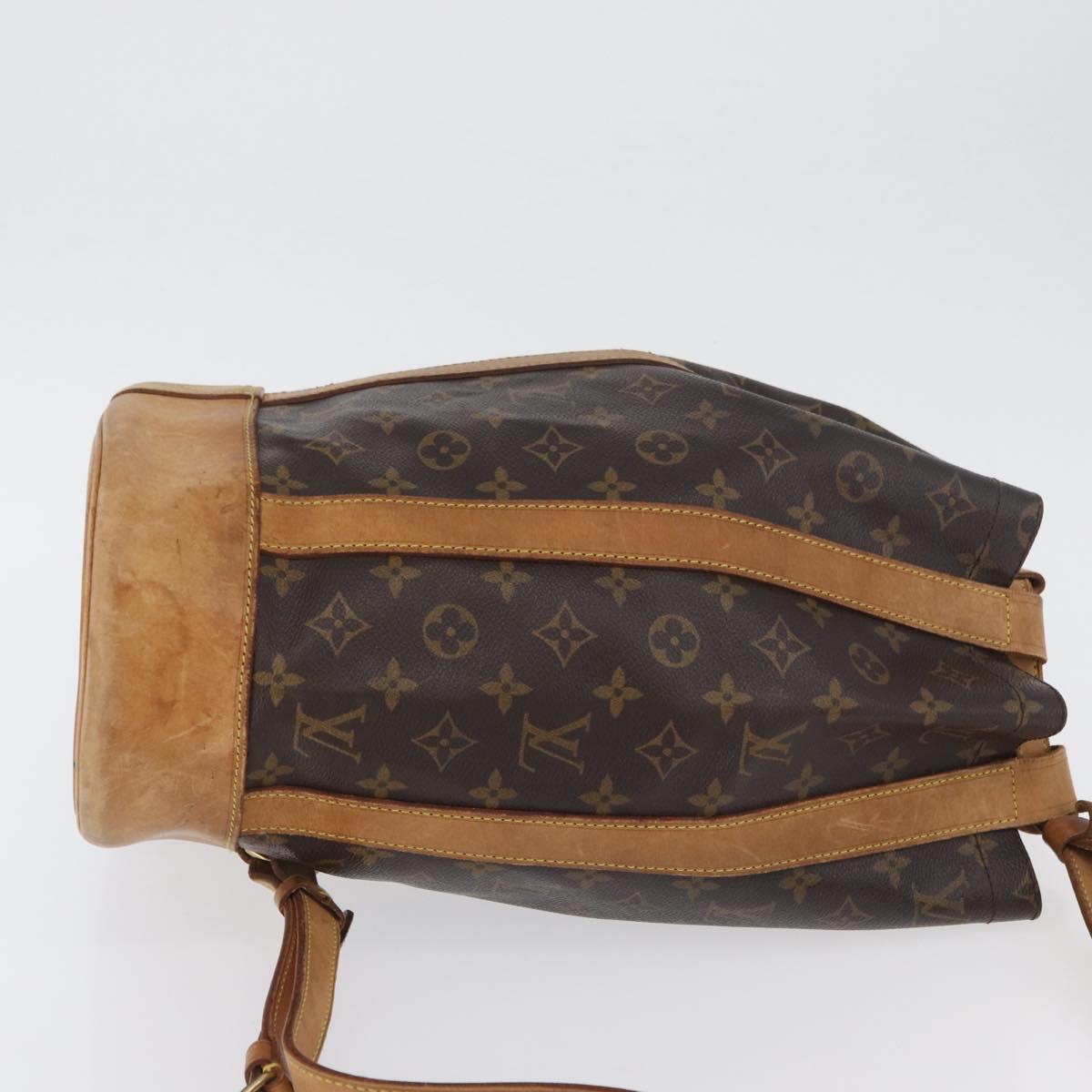 LOUIS VUITTON Monogram Randonnee PM Shoulder Bag M42243 LV Auth BSZ526