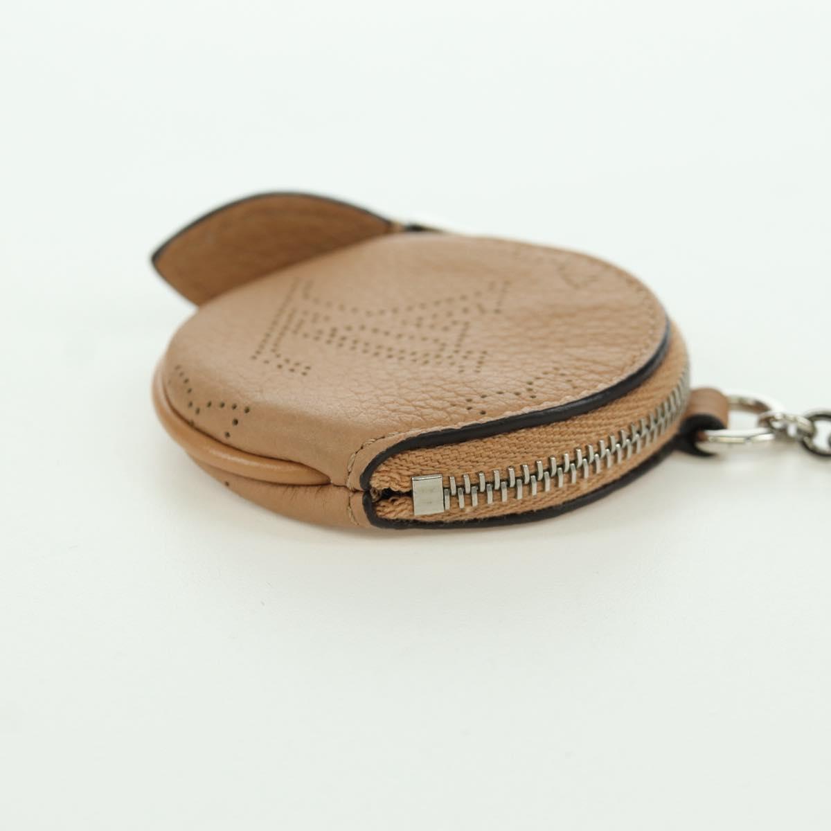 LOUIS VUITTON Mahina Porte Cles Flight Mode Pouch Charm M00542 LV Auth BSZ557M