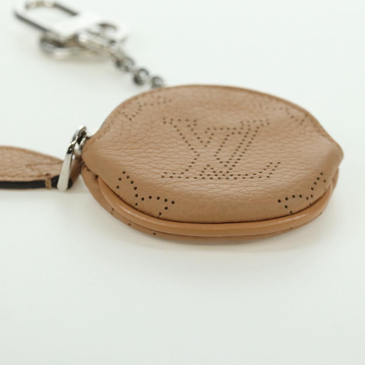 LOUIS VUITTON Mahina Porte Cles Flight Mode Pouch Charm M00542 LV Auth BSZ557M