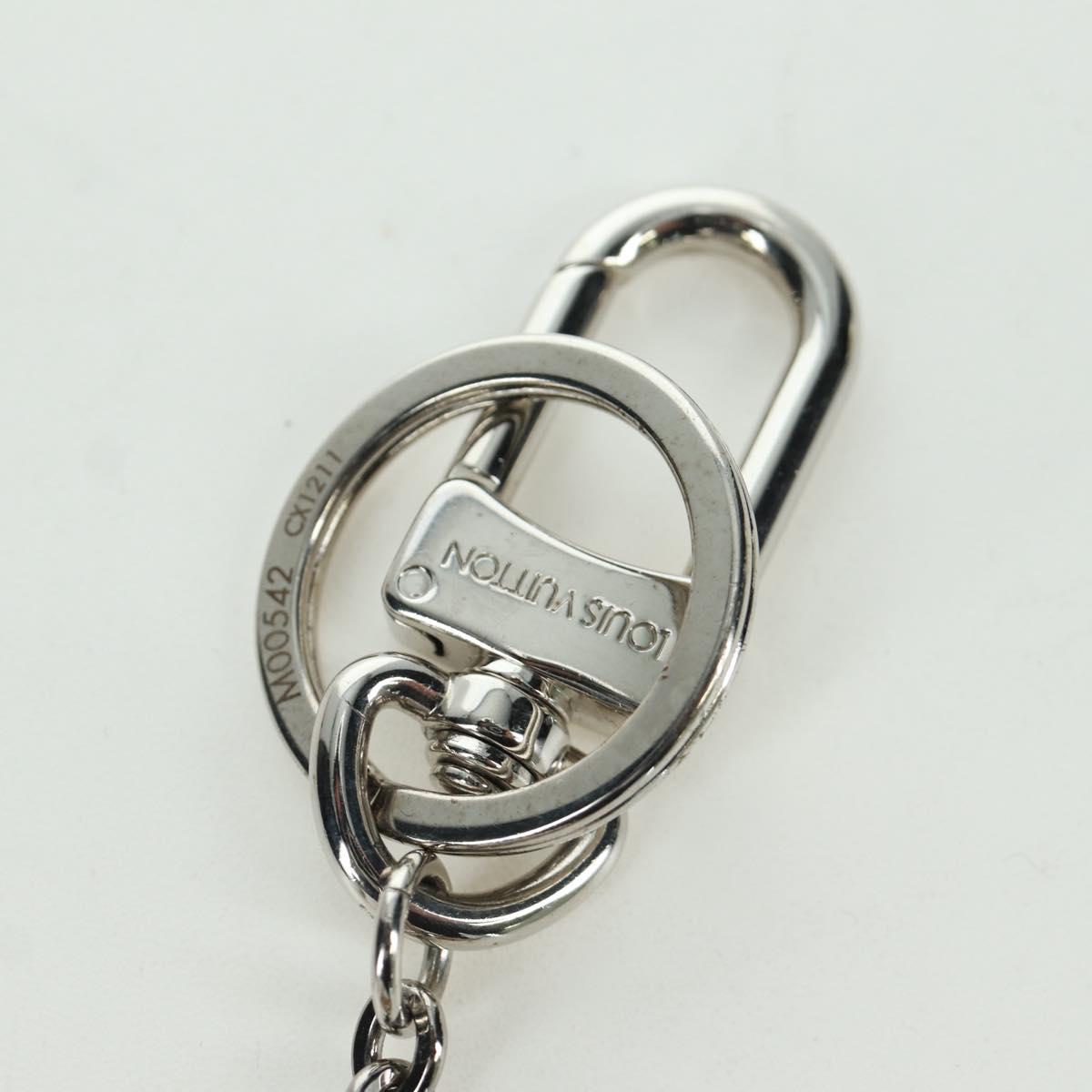 LOUIS VUITTON Mahina Porte Cles Flight Mode Pouch Charm M00542 LV Auth BSZ557M