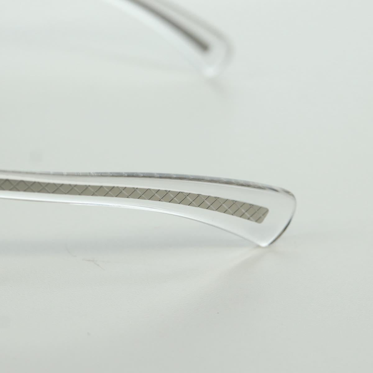 CHANEL Sunglasses plastic Clear 71287A CC Auth BSZ561M