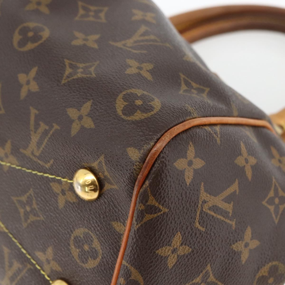LOUIS VUITTON Monogram Tivoli PM Hand Bag M40143 LV Auth BSZ582