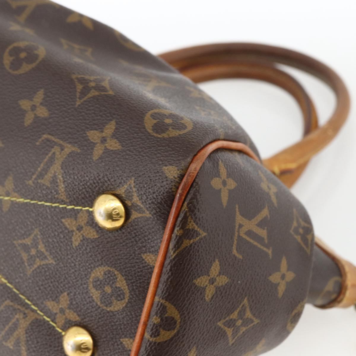 LOUIS VUITTON Monogram Tivoli PM Hand Bag M40143 LV Auth BSZ582