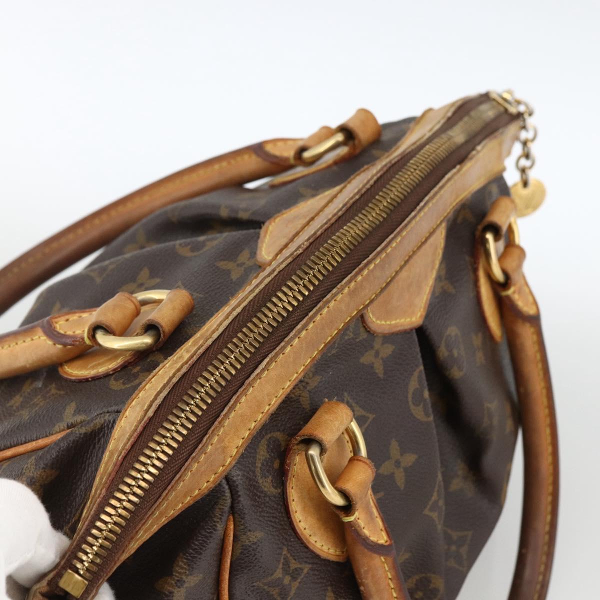 LOUIS VUITTON Monogram Tivoli PM Hand Bag M40143 LV Auth BSZ582
