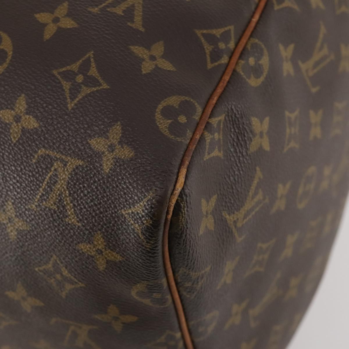 LOUIS VUITTON Monogram Keepall 55 Boston Bag M41424 LV Auth BSZ585