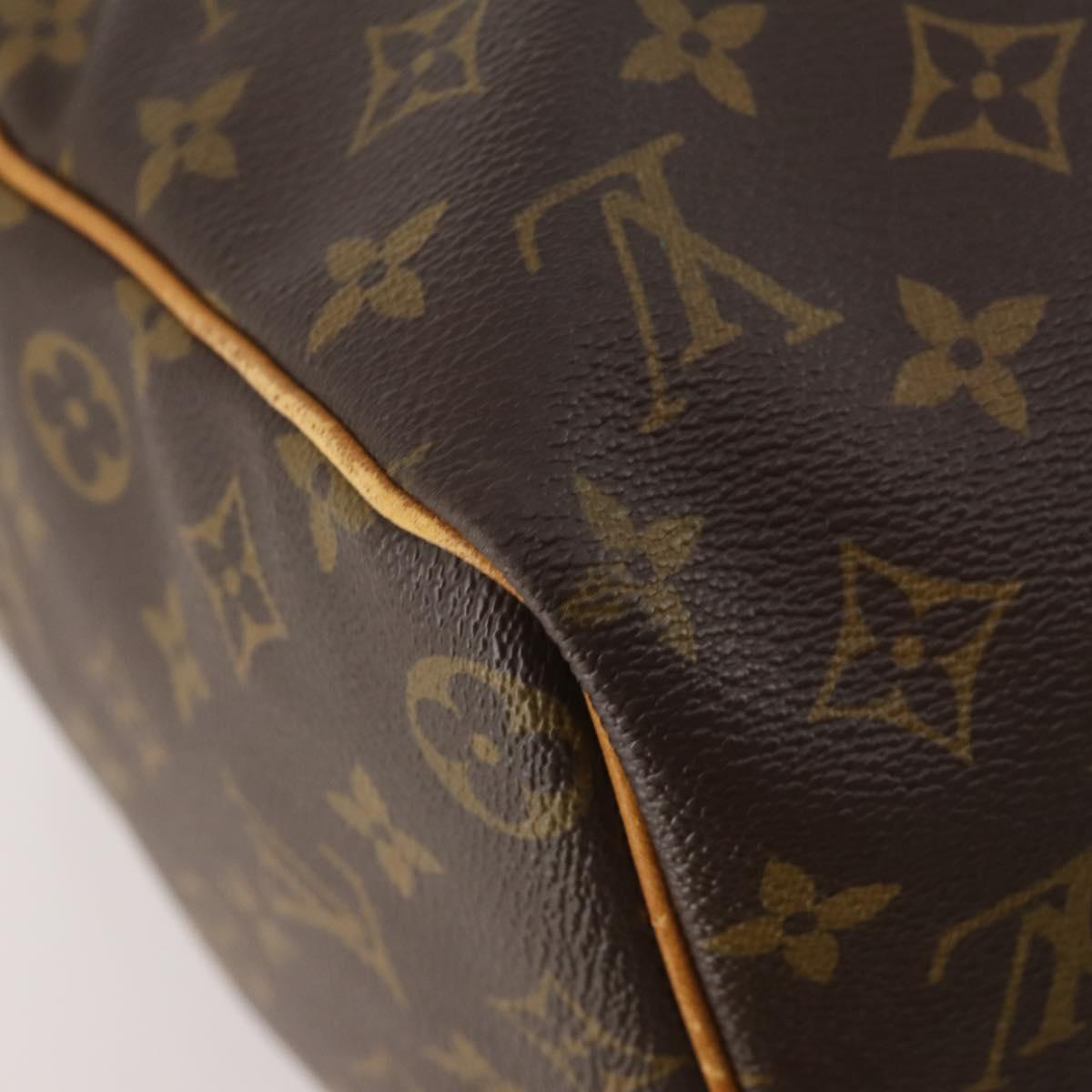 LOUIS VUITTON Monogram Keepall 45 Boston Bag M41428 LV Auth BSZ586