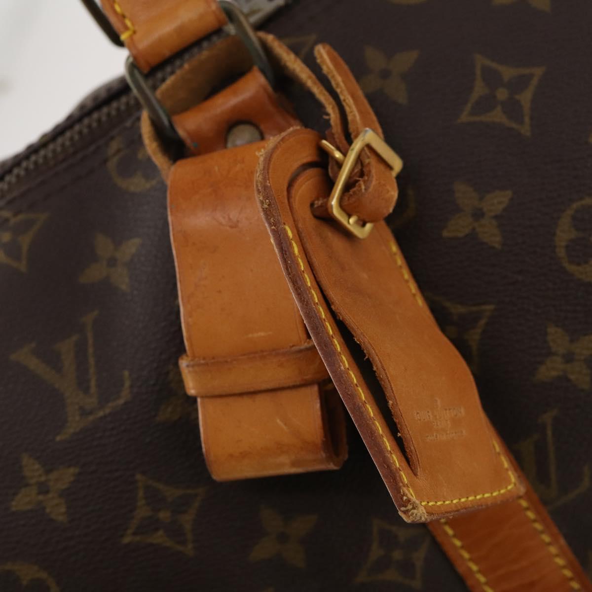 LOUIS VUITTON Monogram Keepall 45 Boston Bag M41428 LV Auth BSZ586