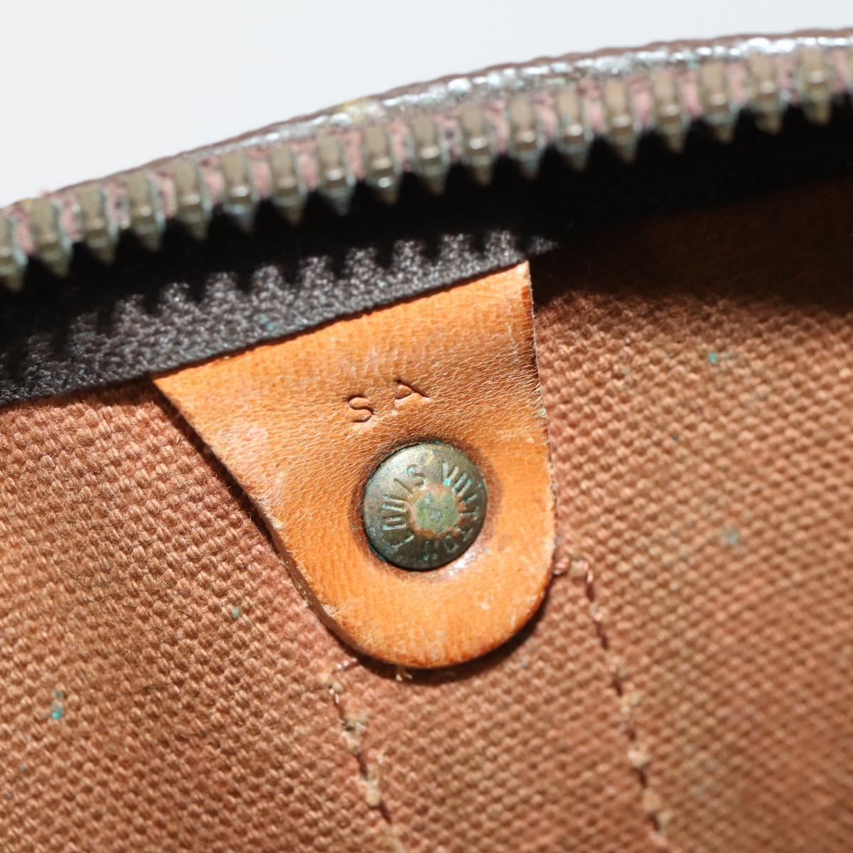 LOUIS VUITTON Monogram Keepall 45 Boston Bag M41428 LV Auth BSZ586