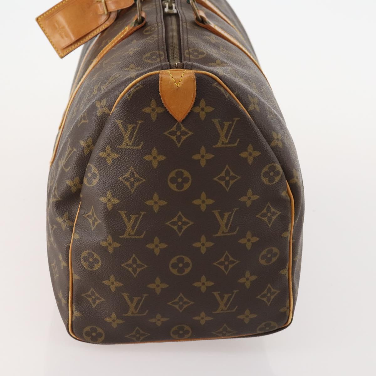 LOUIS VUITTON Monogram Keepall 45 Boston Bag M41428 LV Auth BSZ586