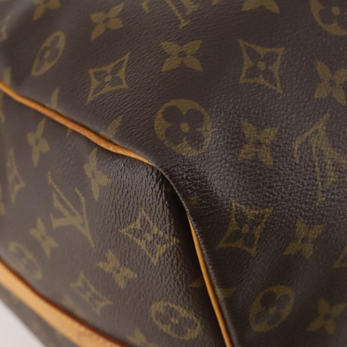 LOUIS VUITTON Monogram Keepall Bandouliere 50 Boston Bag M41416 LV Auth BSZ588