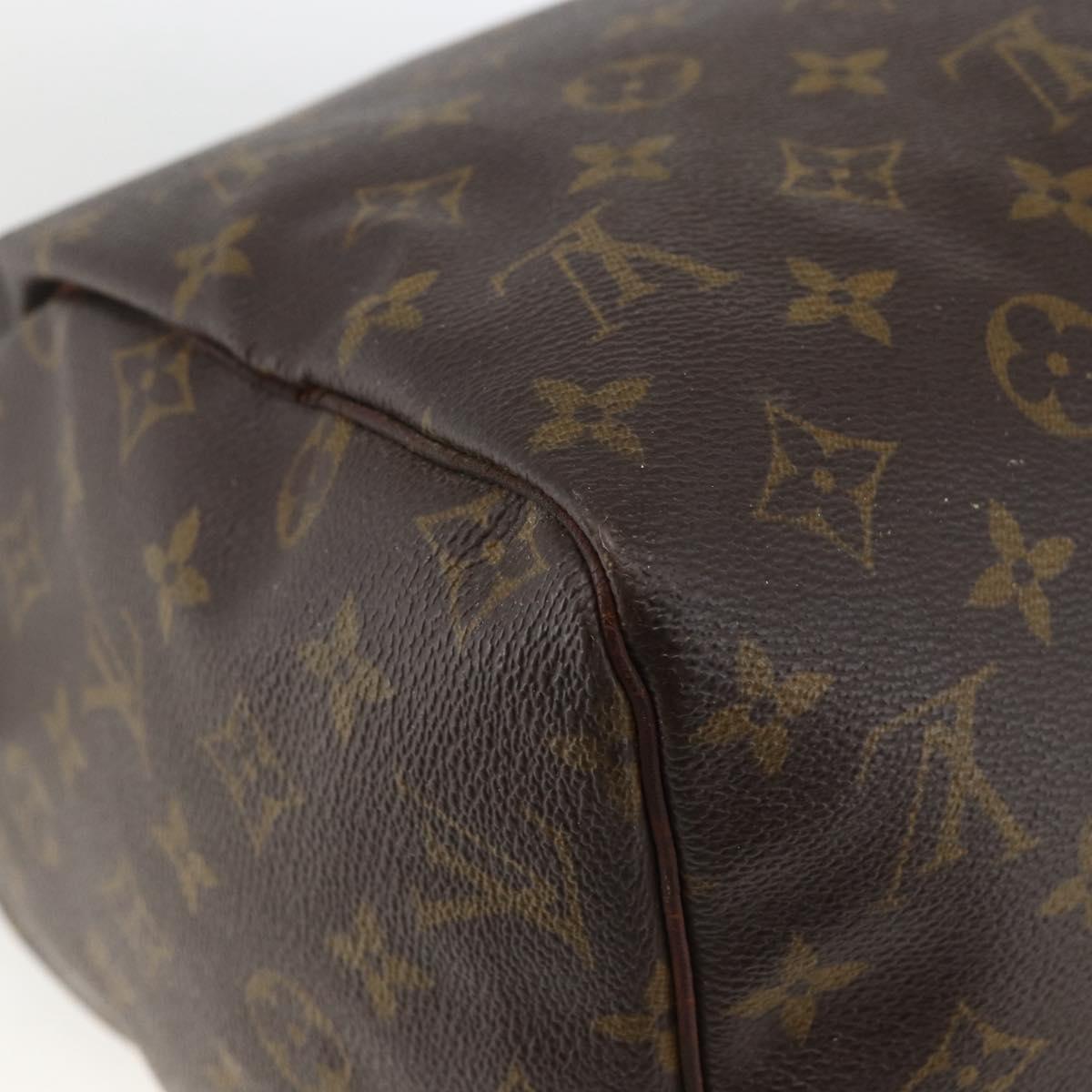 LOUIS VUITTON Monogram Speedy 30 Hand Bag M41526 LV Auth BSZ595