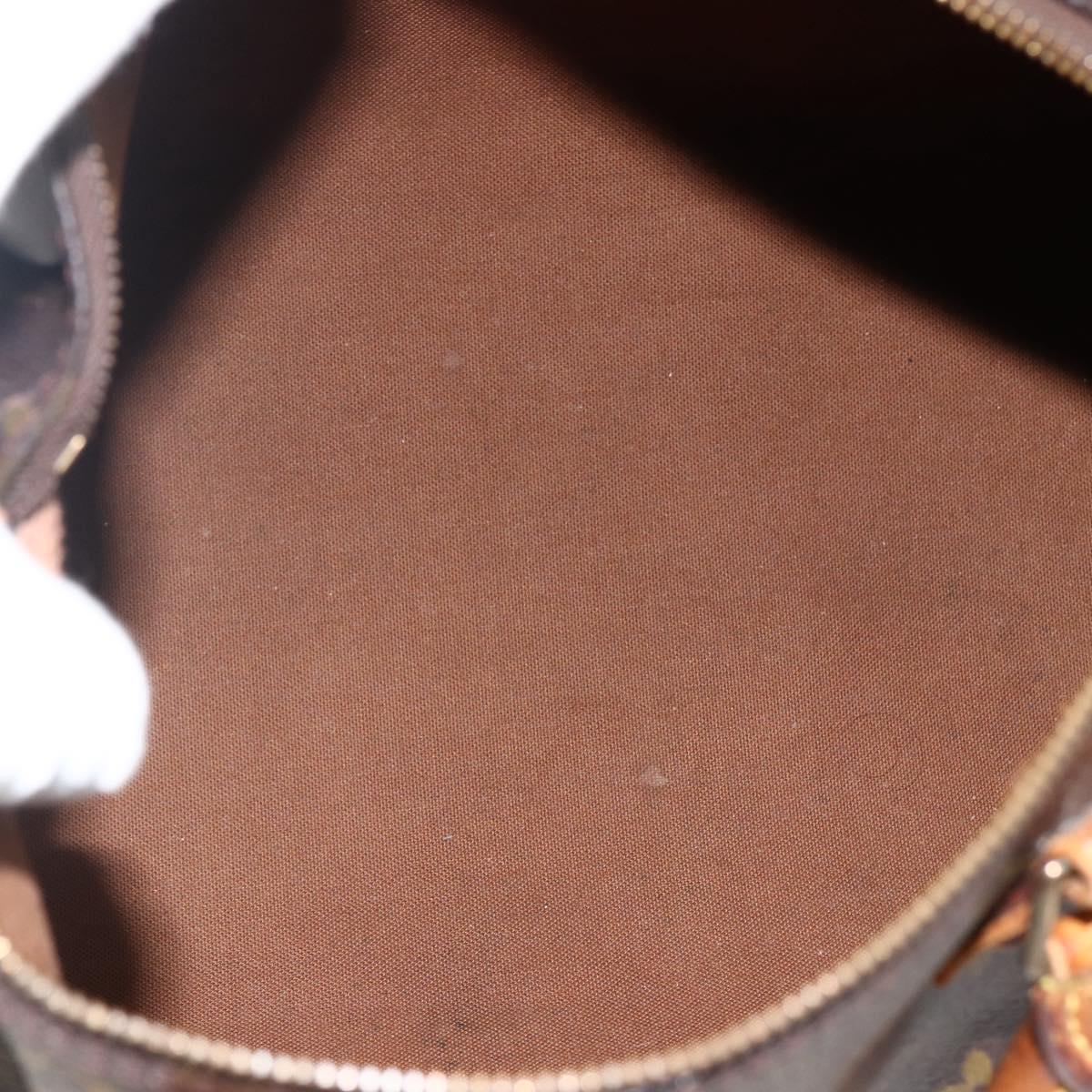 LOUIS VUITTON Monogram Speedy 30 Hand Bag M41526 LV Auth BSZ595