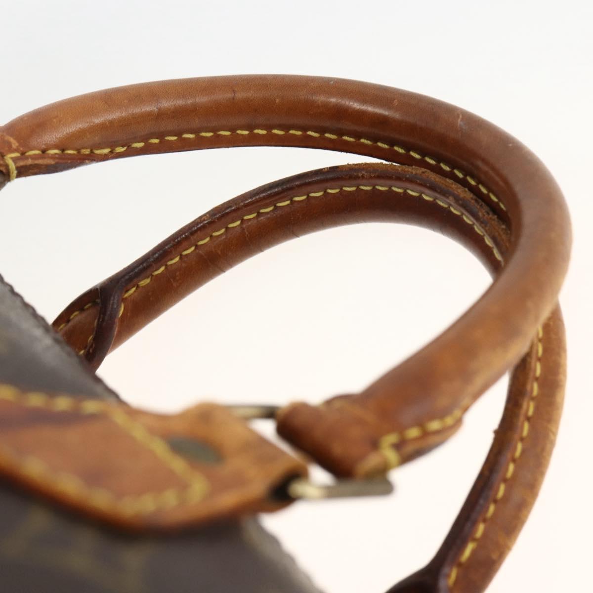 LOUIS VUITTON Monogram Speedy 30 Hand Bag M41526 LV Auth BSZ595