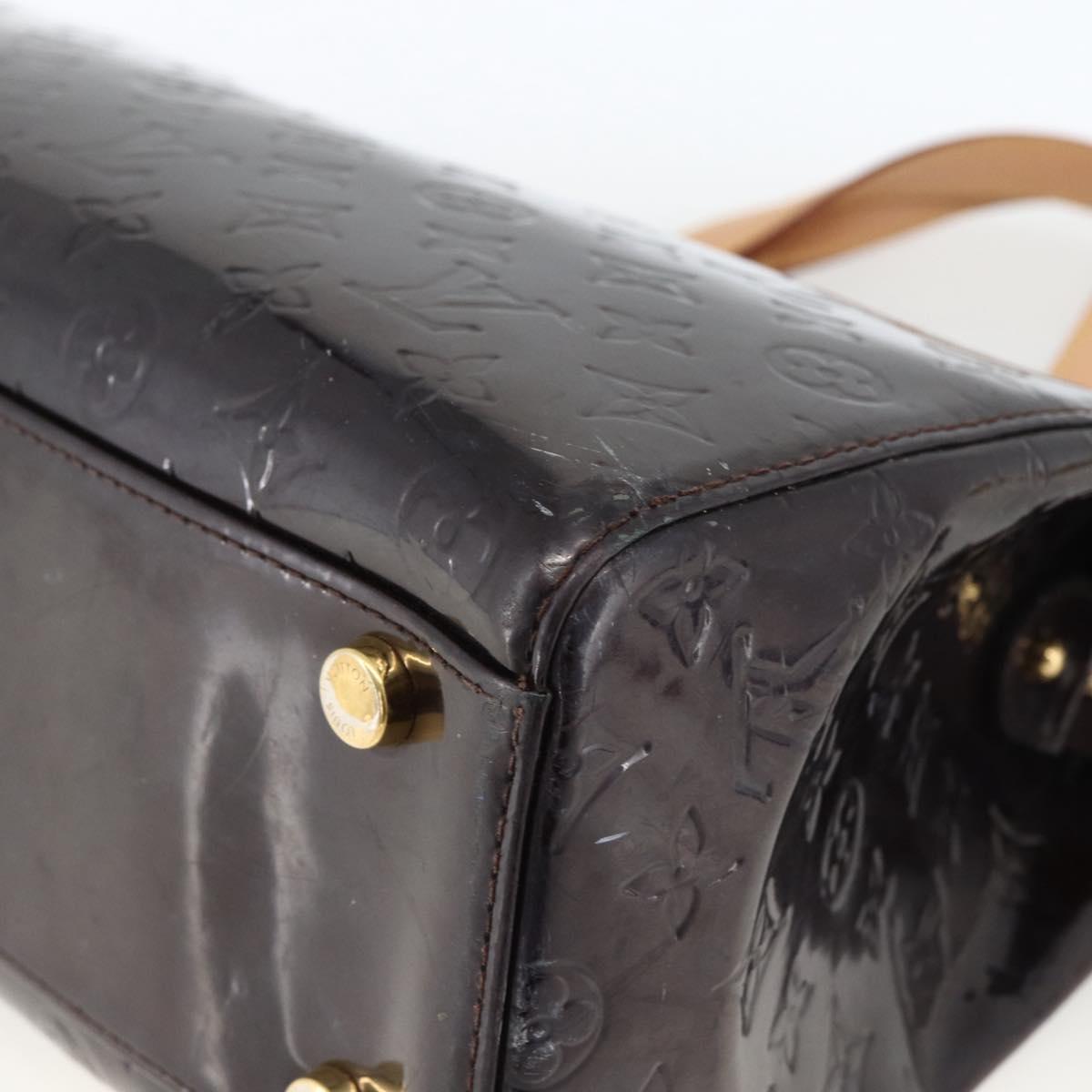 LOUIS VUITTON Monogram Vernis Blair GM Bag 2way Amarante M91616 LV Auth BSZ597