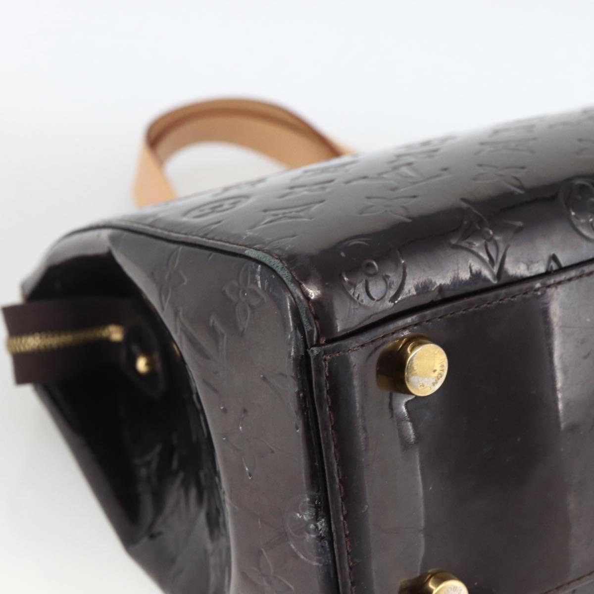 LOUIS VUITTON Monogram Vernis Blair GM Bag 2way Amarante M91616 LV Auth BSZ597
