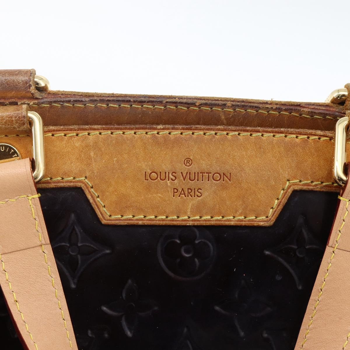 LOUIS VUITTON Monogram Vernis Blair GM Bag 2way Amarante M91616 LV Auth BSZ597