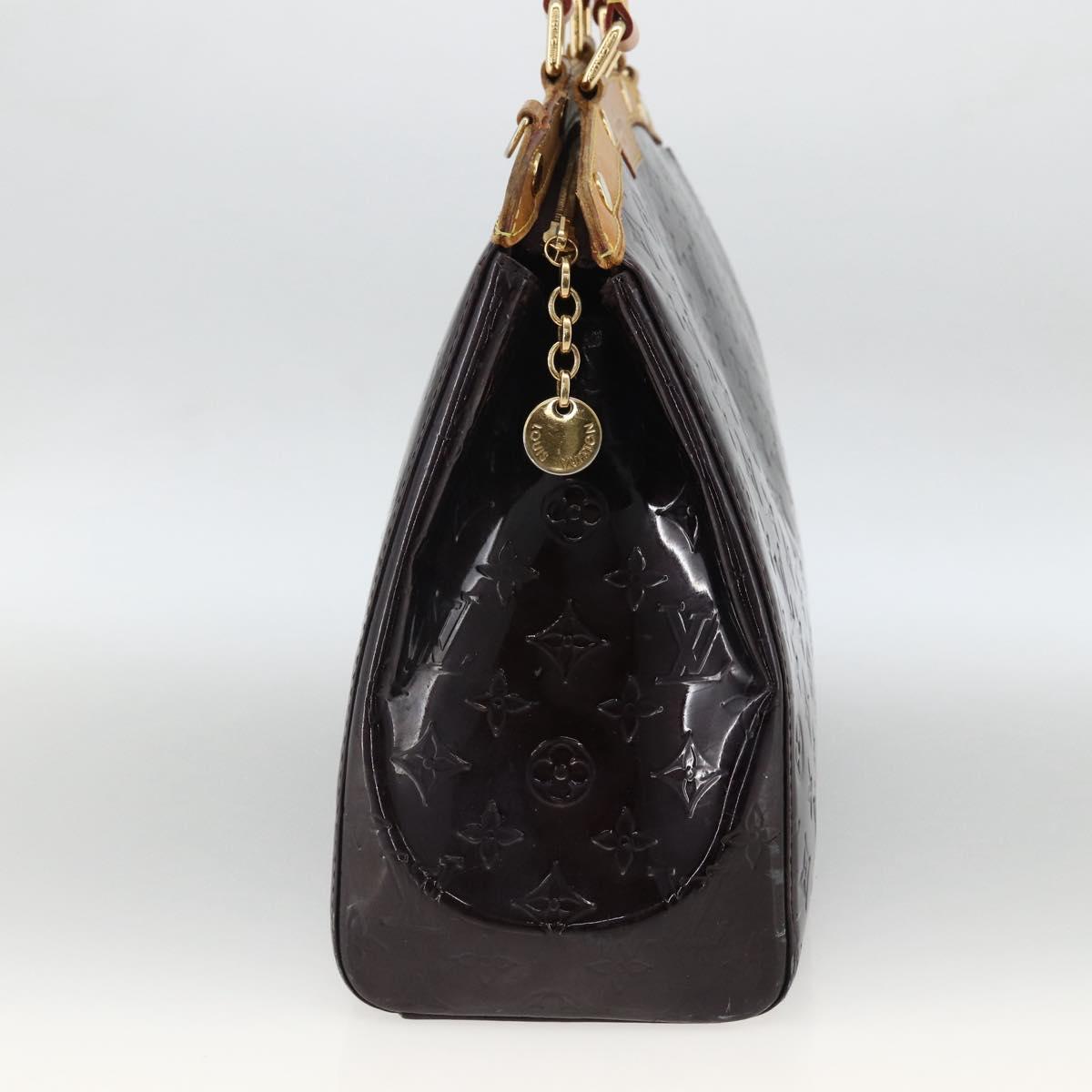 LOUIS VUITTON Monogram Vernis Blair GM Bag 2way Amarante M91616 LV Auth BSZ597