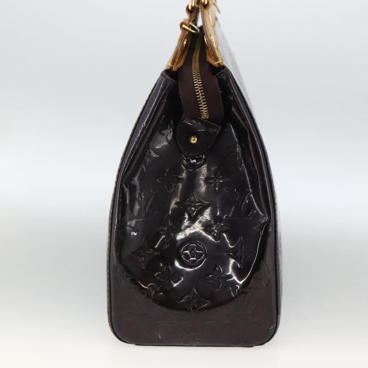LOUIS VUITTON Monogram Vernis Blair GM Bag 2way Amarante M91616 LV Auth BSZ597