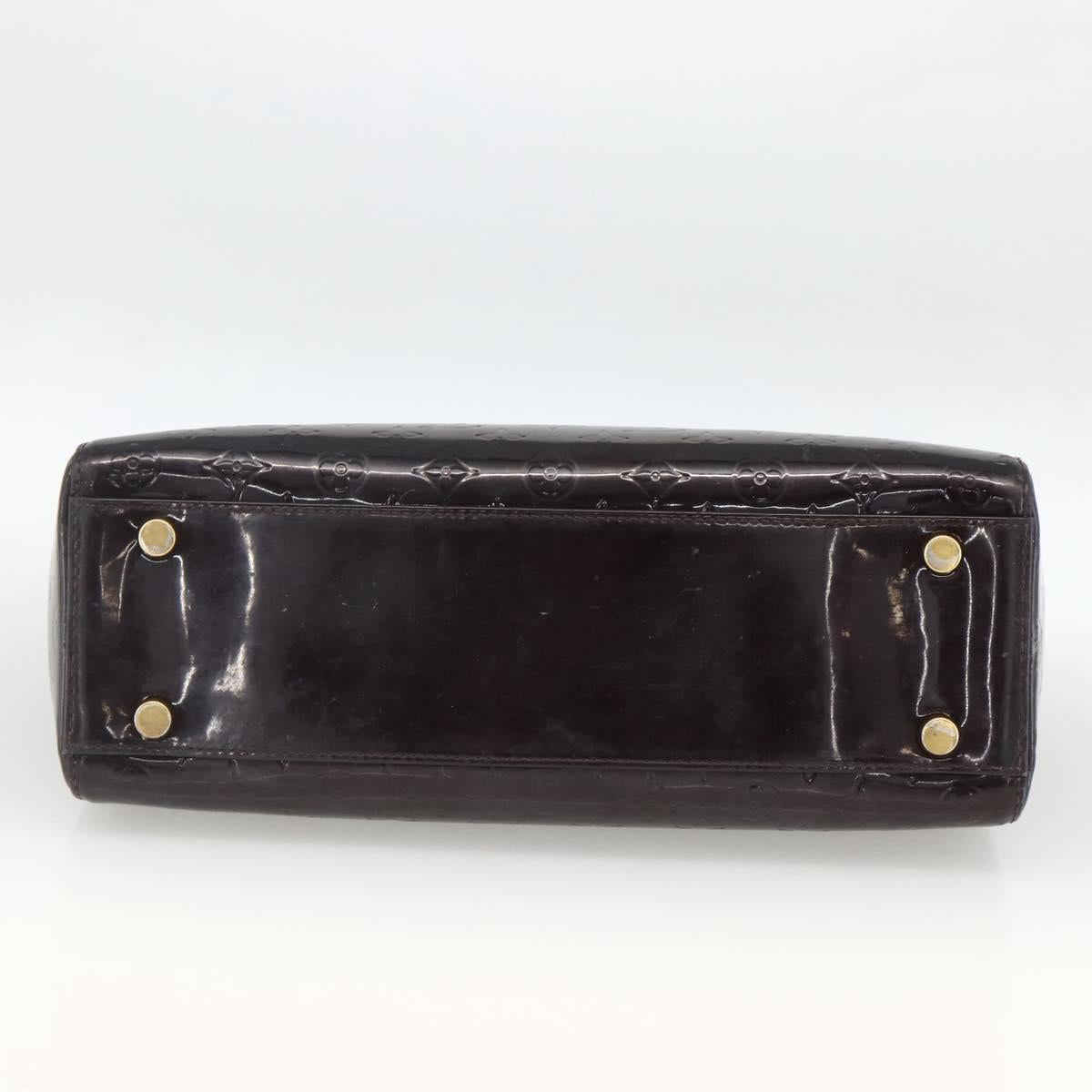 LOUIS VUITTON Monogram Vernis Blair GM Bag 2way Amarante M91616 LV Auth BSZ597
