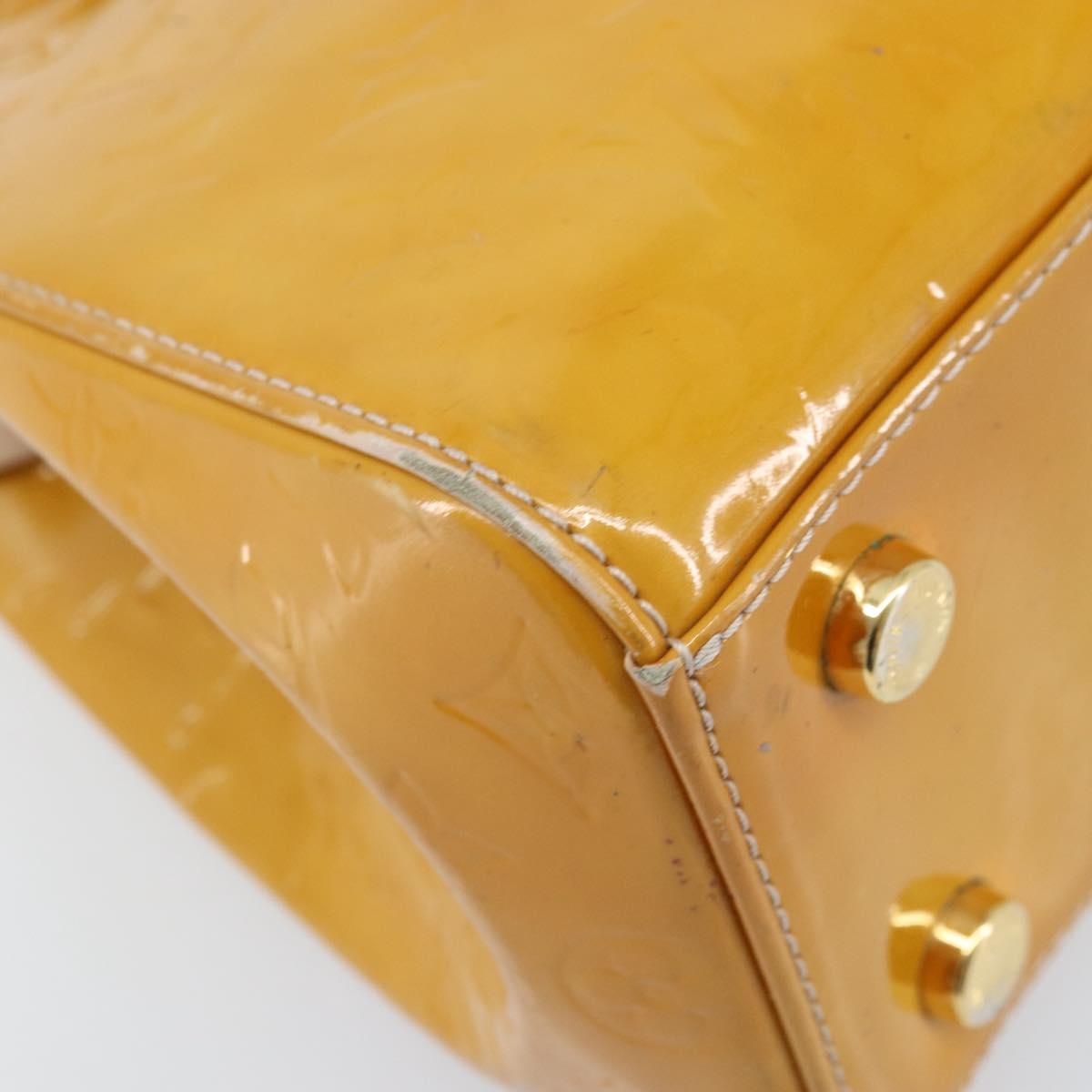 LOUIS VUITTON Vernis Blair MM Bag 2way Rose Angelique M90068 LV Auth BSZ598