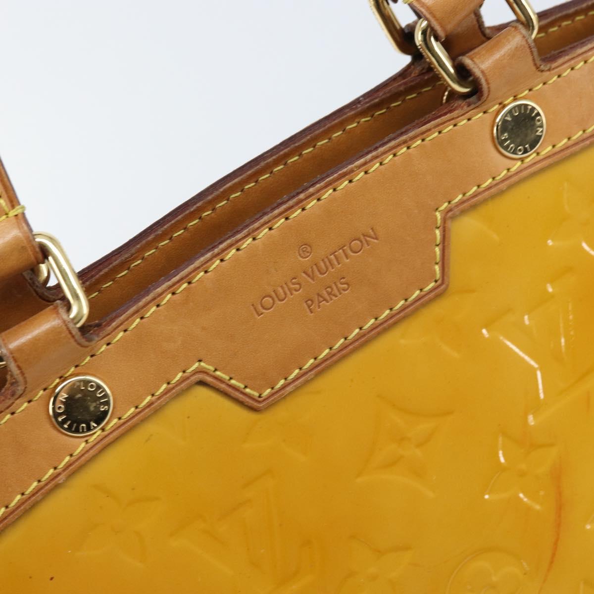 LOUIS VUITTON Vernis Blair MM Bag 2way Rose Angelique M90068 LV Auth BSZ598