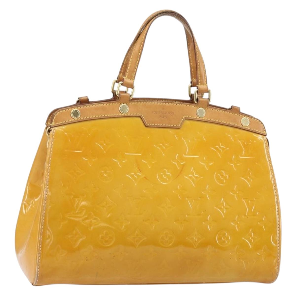 LOUIS VUITTON Vernis Blair MM Bag 2way Rose Angelique M90068 LV Auth BSZ598