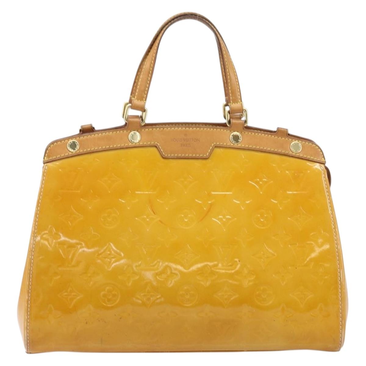 LOUIS VUITTON Vernis Blair MM Bag 2way Rose Angelique M90068 LV Auth BSZ598