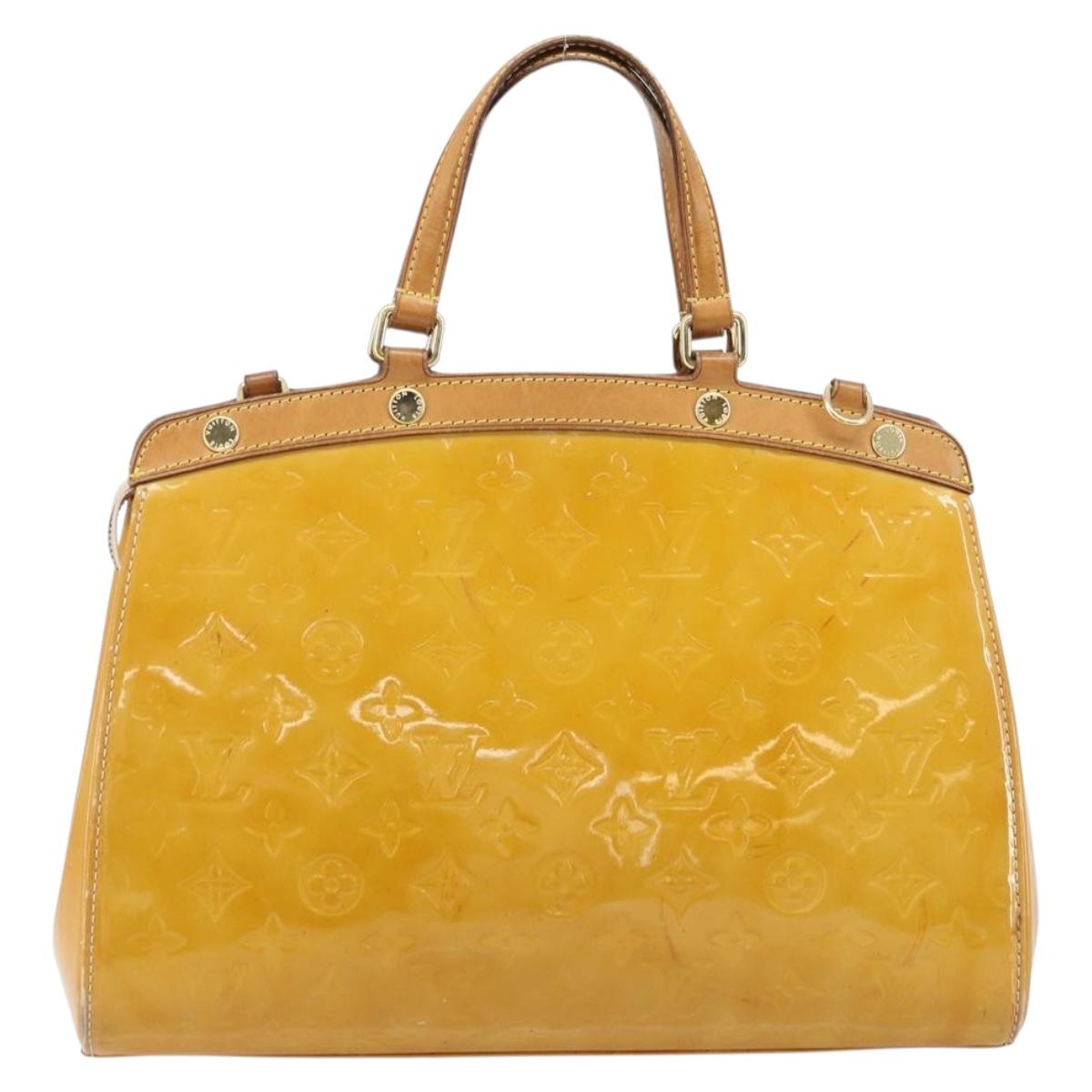 LOUIS VUITTON Vernis Blair MM Bag 2way Rose Angelique M90068 LV Auth BSZ598