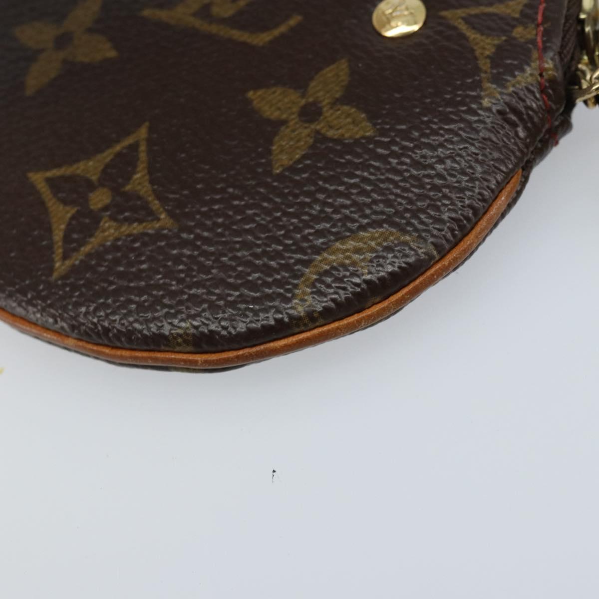 LOUIS VUITTON Monogram Cherry Porte Monnaie Ron Coin Purse M95043 Auth BSZ616A