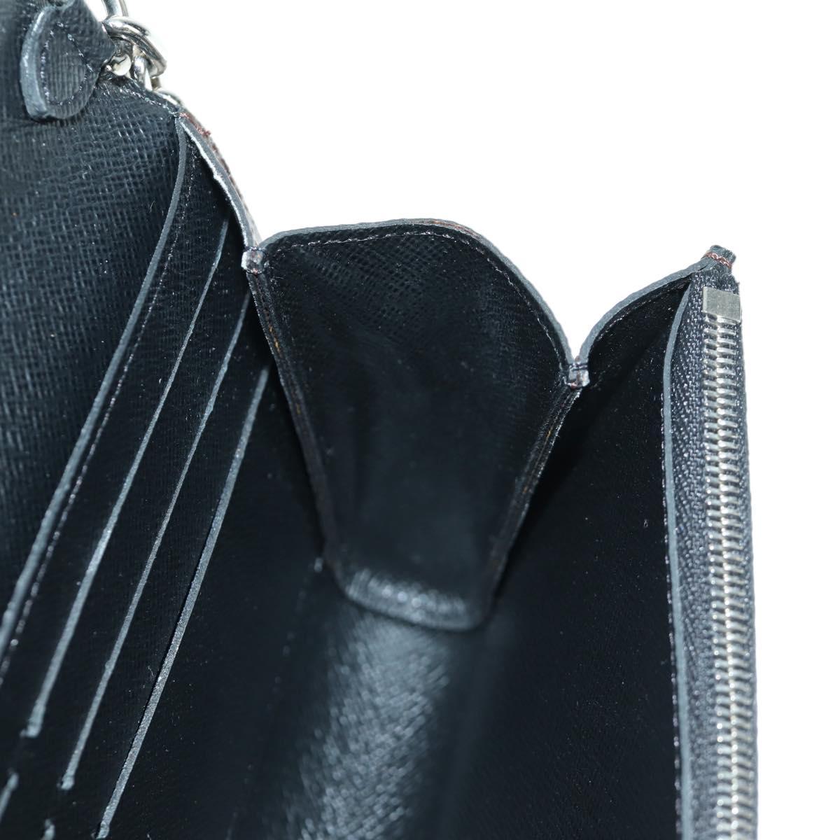 LOUIS VUITTON Yamamoto Kansai Portefeuille Chain Bag M67256 LV Auth BSZ668SAM