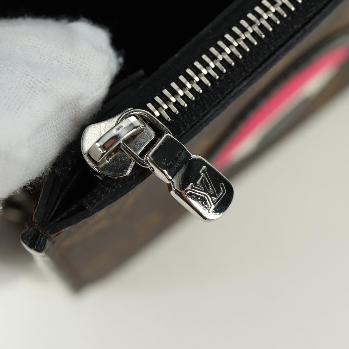 LOUIS VUITTON Yamamoto Kansai Portefeuille Chain Bag M67256 LV Auth BSZ668SAM