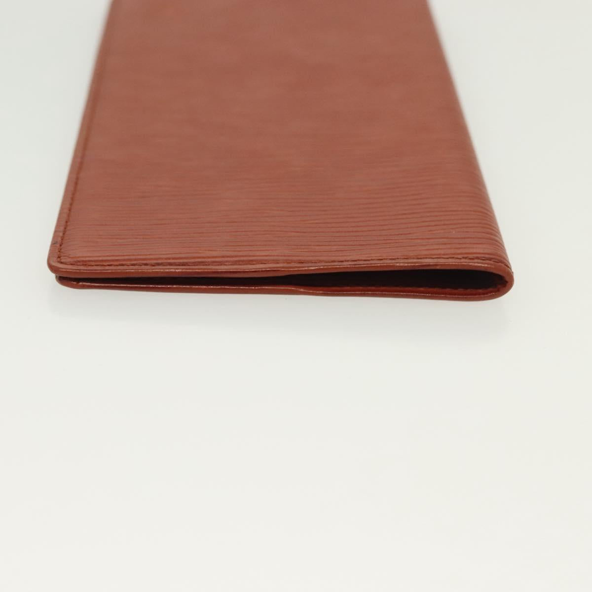 LOUIS VUITTON Epi Taiga Agenda Day Planner Cover 5Set Red Blue Brown Auth CB059