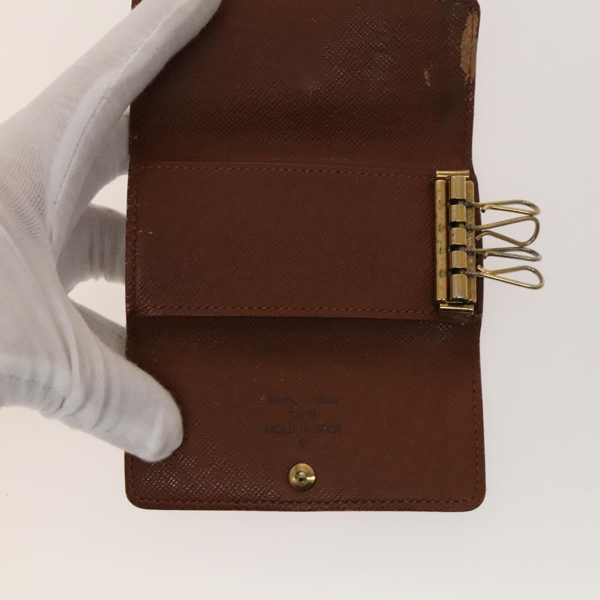 LOUIS VUITTON Monogram Key Case 10set LV Auth CB066