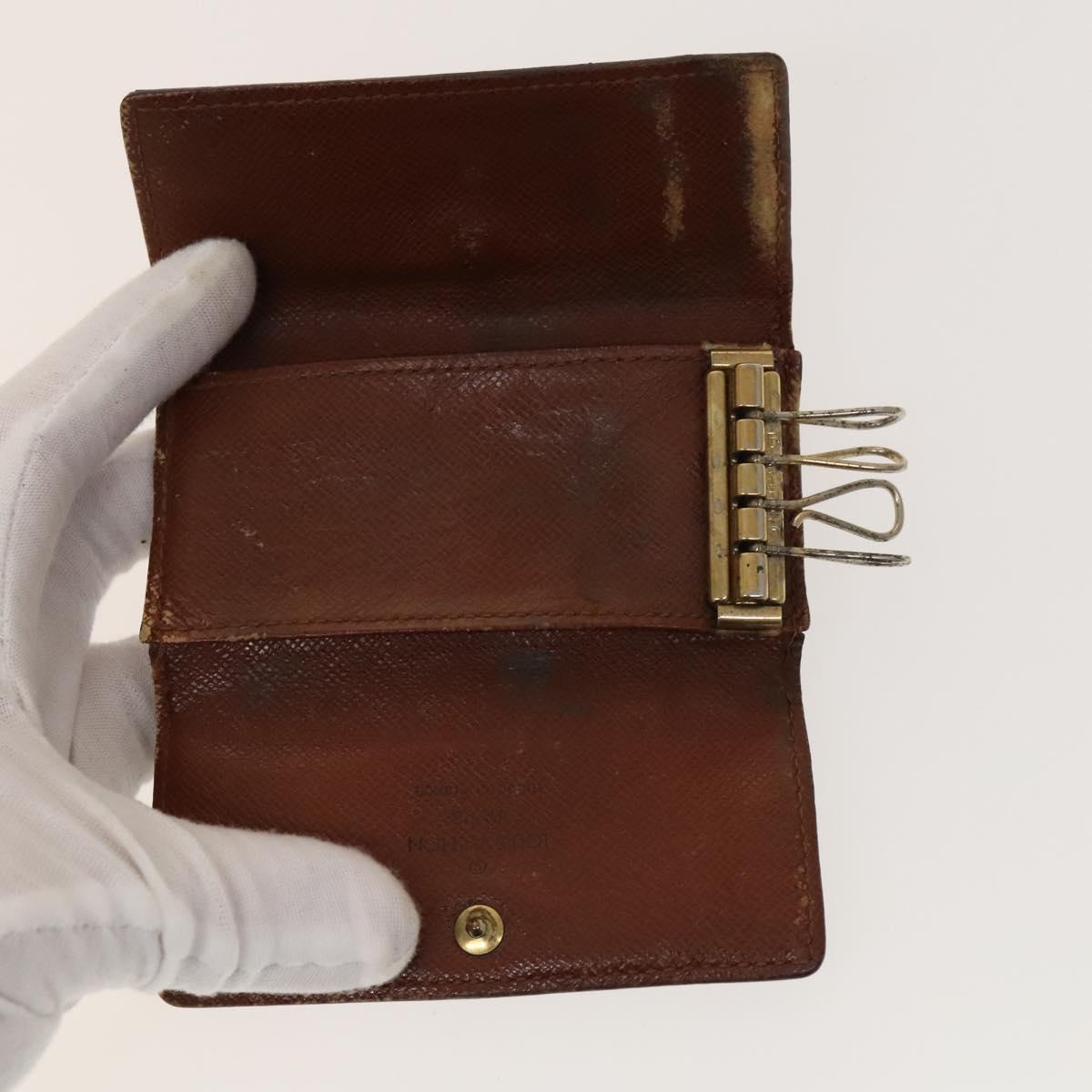 LOUIS VUITTON Monogram Key Case 10set LV Auth CB066