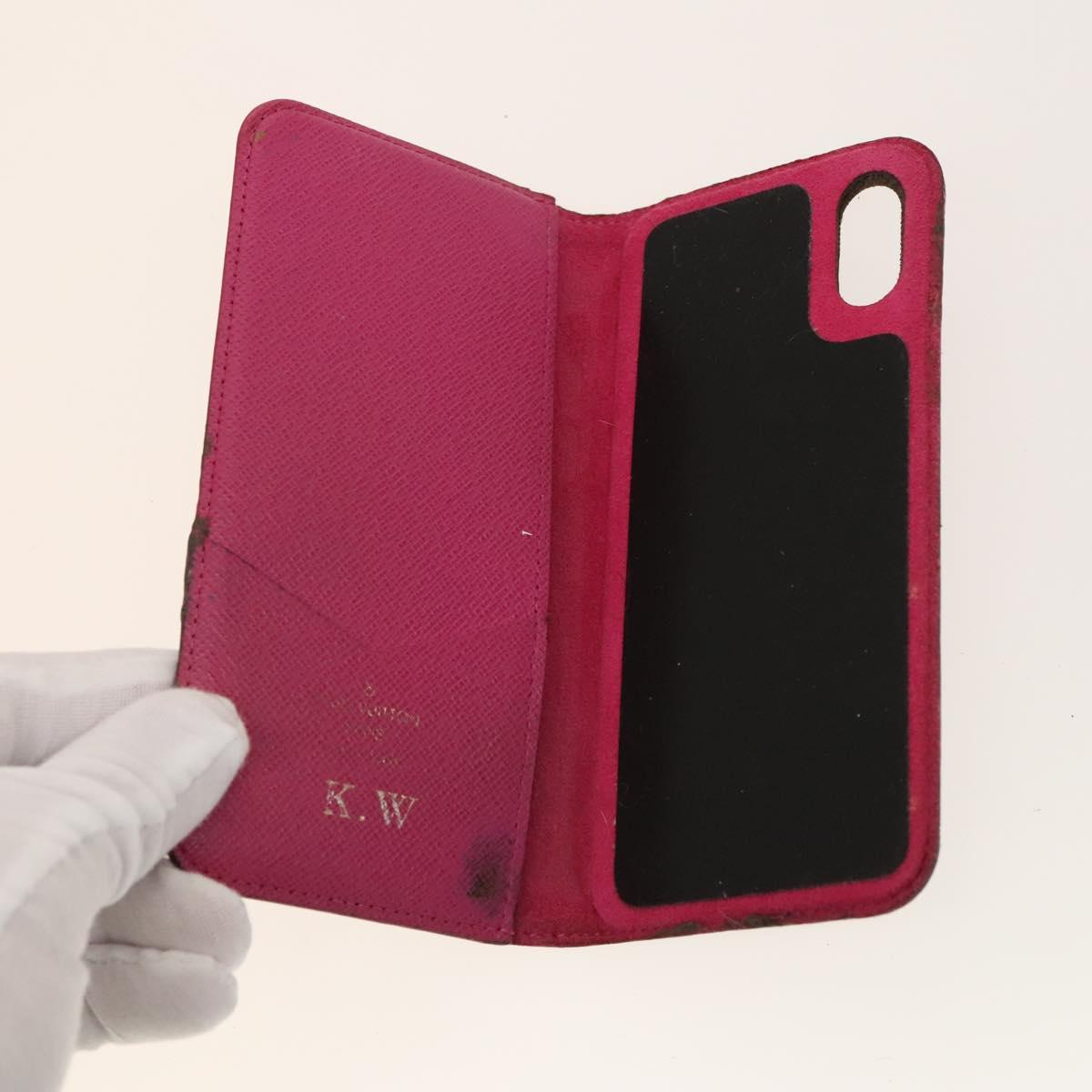 LOUIS VUITTON Monogram Cell Phone Case 10 Set LV Auth CB106