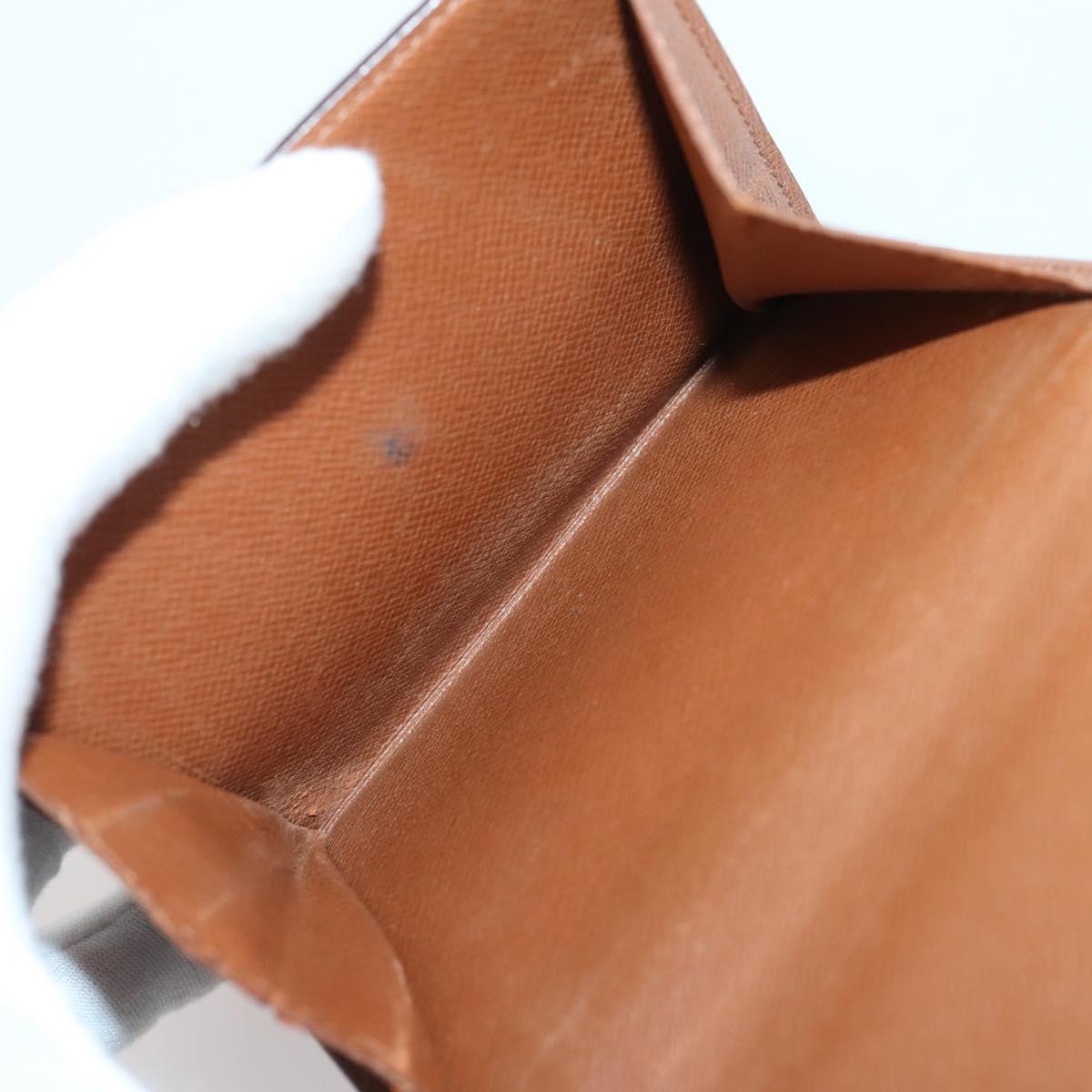 LOUIS VUITTON Monogram Empreinte Wallet 10 Set Red LV Auth CB123